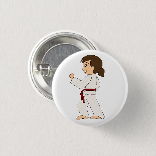 Rode gordel — Button (Voorkant /achterkant)