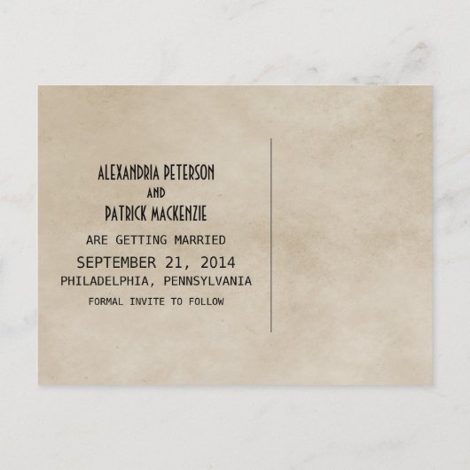 Rode gotische cirkels sparen het Briefkaart van de (Achterkant)