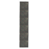Rode Gotische Roos Medium Tafelloper (Voorkant)
