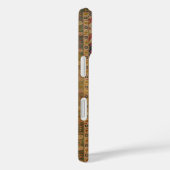 Rode Goud Kashan Tapijt Perzisch Aziatisch Case-Mate iPhone Case (Achterkant / Rechts)