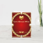 Rode Goud Zwaan Bruiloft Couple Decoratie 💍 (Achterkant)
