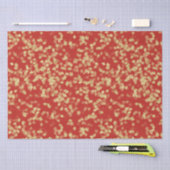 Rode Gouden Confetti Bruiloftsfeest Tissuepapier (Craft)