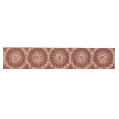 Rode Gouden Decoratieve Tafel Runner Medium Tafelloper (Horizontaal)