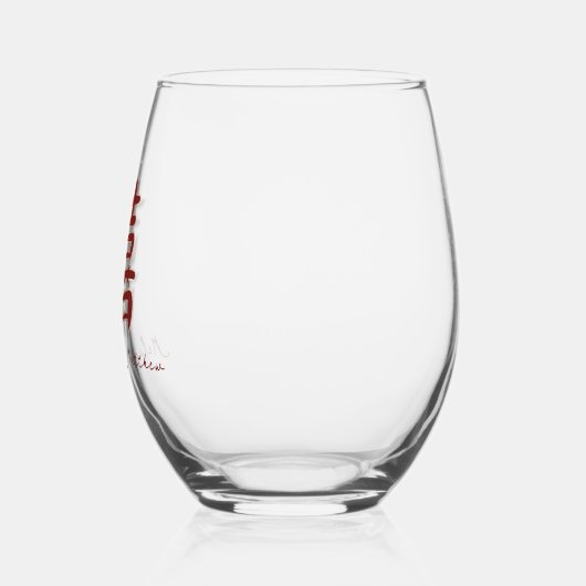 Rode gouden dubbelzinnigheid Chinese bruiloft Wijnglas Zonder Voet (Links)