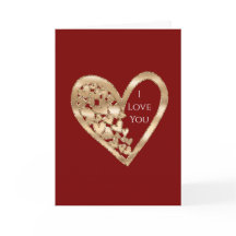 Rode Gouden Hartjes Liefde