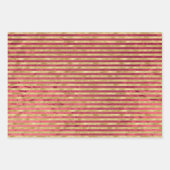  rode gouden kerstbomen inpakpapier vel (Voorkant 2)