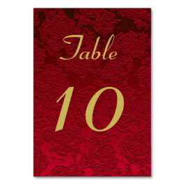 Rode gouden kerstwinter kaart