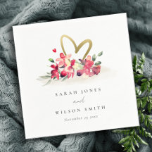 Rode gouden orchidee Waterverf