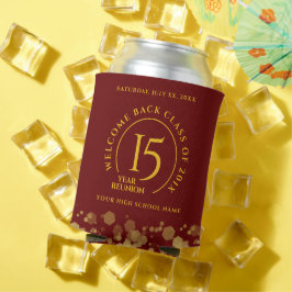 Rode & Gouden School College Klasse Reünie Blikjeskoeler