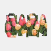 Rode & Gouden Tulp Partij Favor Box Bedankdoosjes (Uitgevouwen)