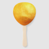 Rode Gouden Varken Papercut Chinees Nieuwjaar 2019 Handwaaier (Achterkant)