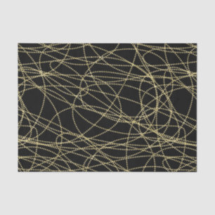 Rode Gouden Zwarte Lippen Kussen Bruidscadeau Tissuepapier