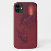 Rode goudvis en lantaarn Case-Mate iPhone case (Achterkant)