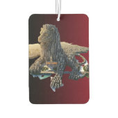 Rode Gradient Leeuwestad Auto Geurverspreider Luchtverfrisser (Achterkant)