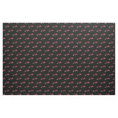 Rode gradiënt vliegend hart stof (Fat Quarter)
