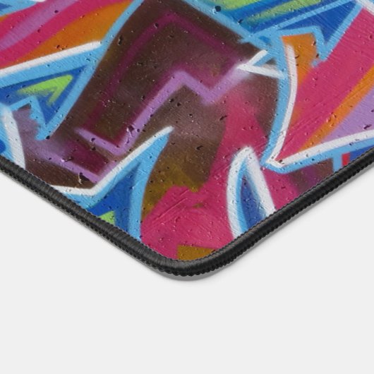 Rode Graffiti Design Desk Mat (Hoek)