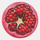 rode granaatappel foto Sticker (Voorkant)