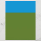 Rode grasmaaier scène, gazon zorg diensten flyer (Achterkant)