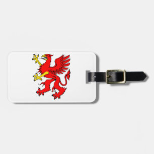 Rode Griffin Bagage Labels