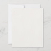 Rode Groene Bessen en Poinsettia Kerstbruiloft (Achterkant)