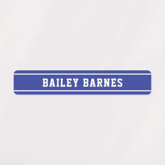 Rode groene blauwe zwarte vlek terug naar schoolna labels (Design 2)