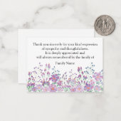 Rode groene cactus bedankkaarten notitiekaartje (Voorkant / Achterkant in situ)