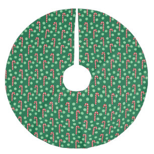 Rode Groene Candy Cane Pepermunt Kerstmis Kerstboom Rok