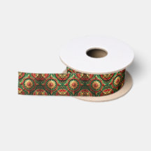 Rode Groene Decoratie Kerst Satijnen Lint