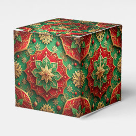 Rode Groene Decoratievakantie Favorietendoos Bedankdoosjes