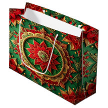 Rode groene decoratieve kerstcadeautas