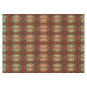 Rode groene decoratieve vakantie tafelkleed (Voorkant (Horizontaal))