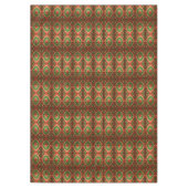 Rode groene decoratieve vakantie tafelkleed (Voorkant)