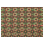 Rode groene decoratieve vakantietafelkleed tafelkleed (Voorkant (Horizontaal))