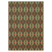 Rode groene decoratieve vakantietafelkleed tafelkleed (Voorkant)
