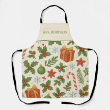 Rode groene dennen en bessen vakantie Boho Waterve