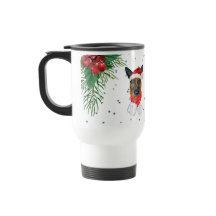 Rode Groene Duitse Herder Hond Eigenaar Kerstmis