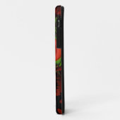 rode groene en blauwe fractal art iphone case (Achterkant/links)