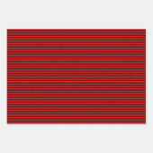 Rode, groene en gouden wikkelvellen inpakpapier vel (Voorkant)