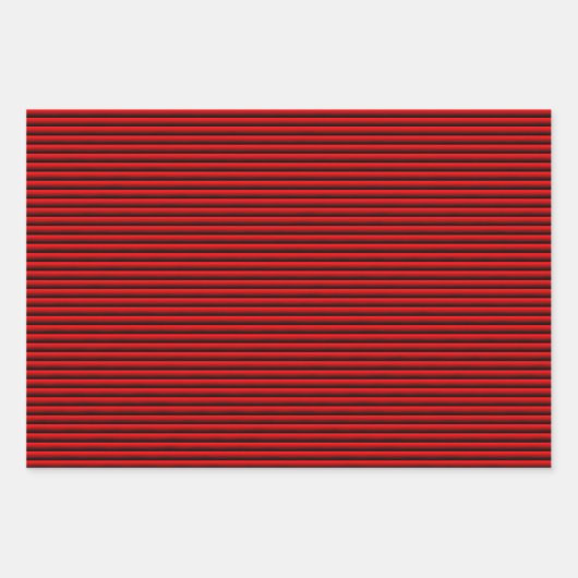 Rode, groene en gouden wikkelvellen inpakpapier vel (Voorkant)