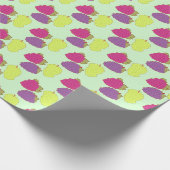 Rode, groene en Paarse druiven Cadeaupapier (Hoek)