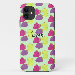 Rode, groene en Paarse druiven Case-Mate iPhone Case