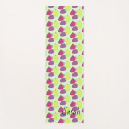 Rode, groene en Paarse druiven Yogamat