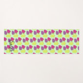 Rode, groene en Paarse druiven Yogamat (Voorkant (horizontaal))