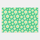 Rode, groene en roze gemixte zomerdagen inpakpapier vel (Voorkant 2)