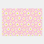 Rode, groene en roze gemixte zomerdagen inpakpapier vel (Voorkant 3)