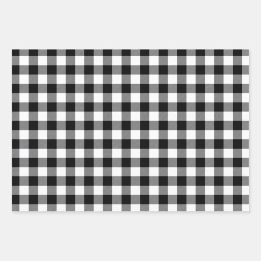 Rode groene en witte buffels inpakpapier vel (Voorkant 3)