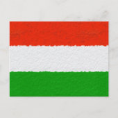 Rode, groene en witte cementstrips feestdagenkaart (Voorkant)