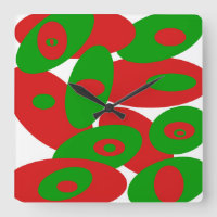 Rode, groene en witte orgels