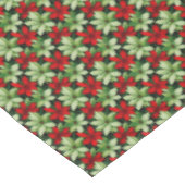 rode groene feestjes met kerstmis in de kiem tafelkleed (Gekanteld)