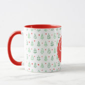 Rode & Groene Kerstboom Mok (Links)